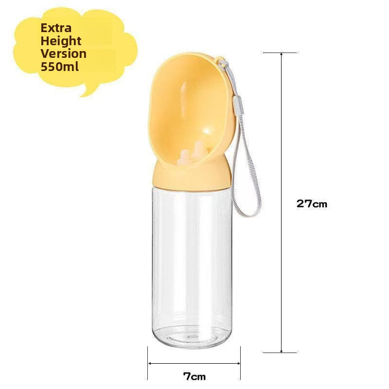 Portable Pet Water & Feeding Cup — Water + Food in One
