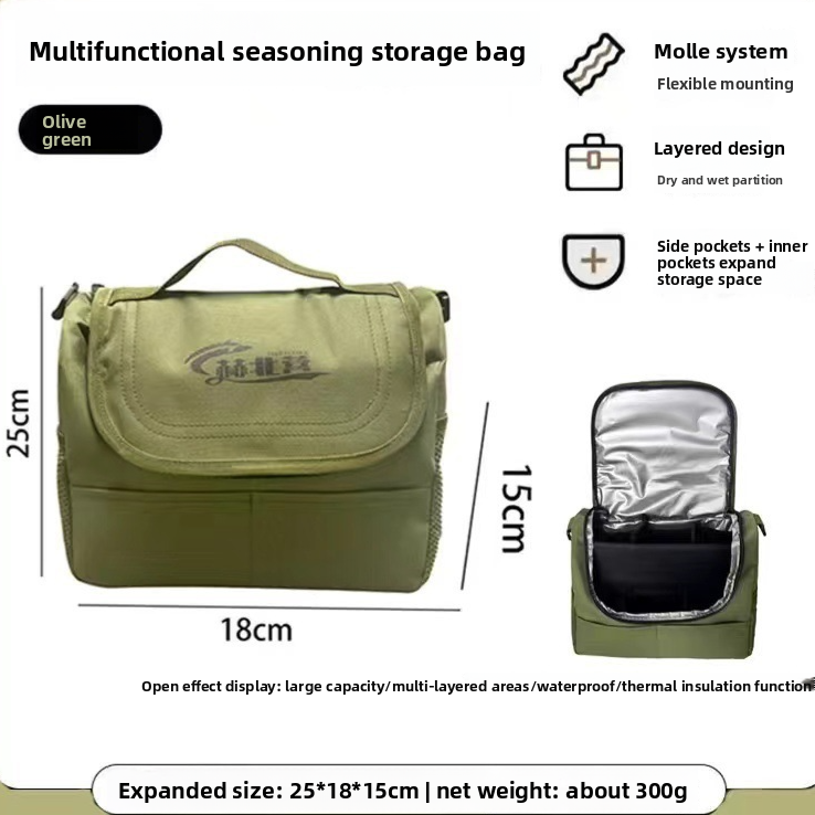 Camp Kitchen Organiser Bag